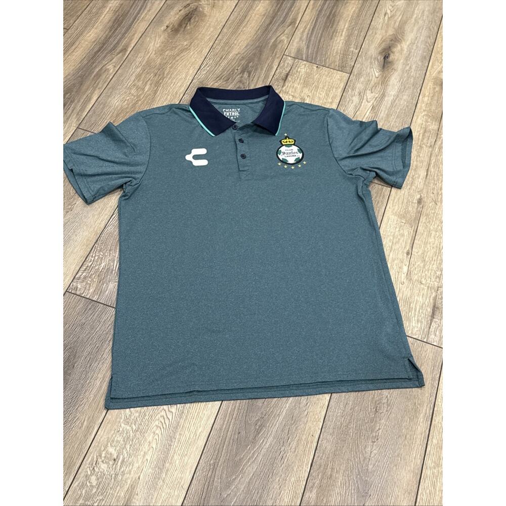Santos Laguna Mexico Football Soccer Charly Polo XL Green